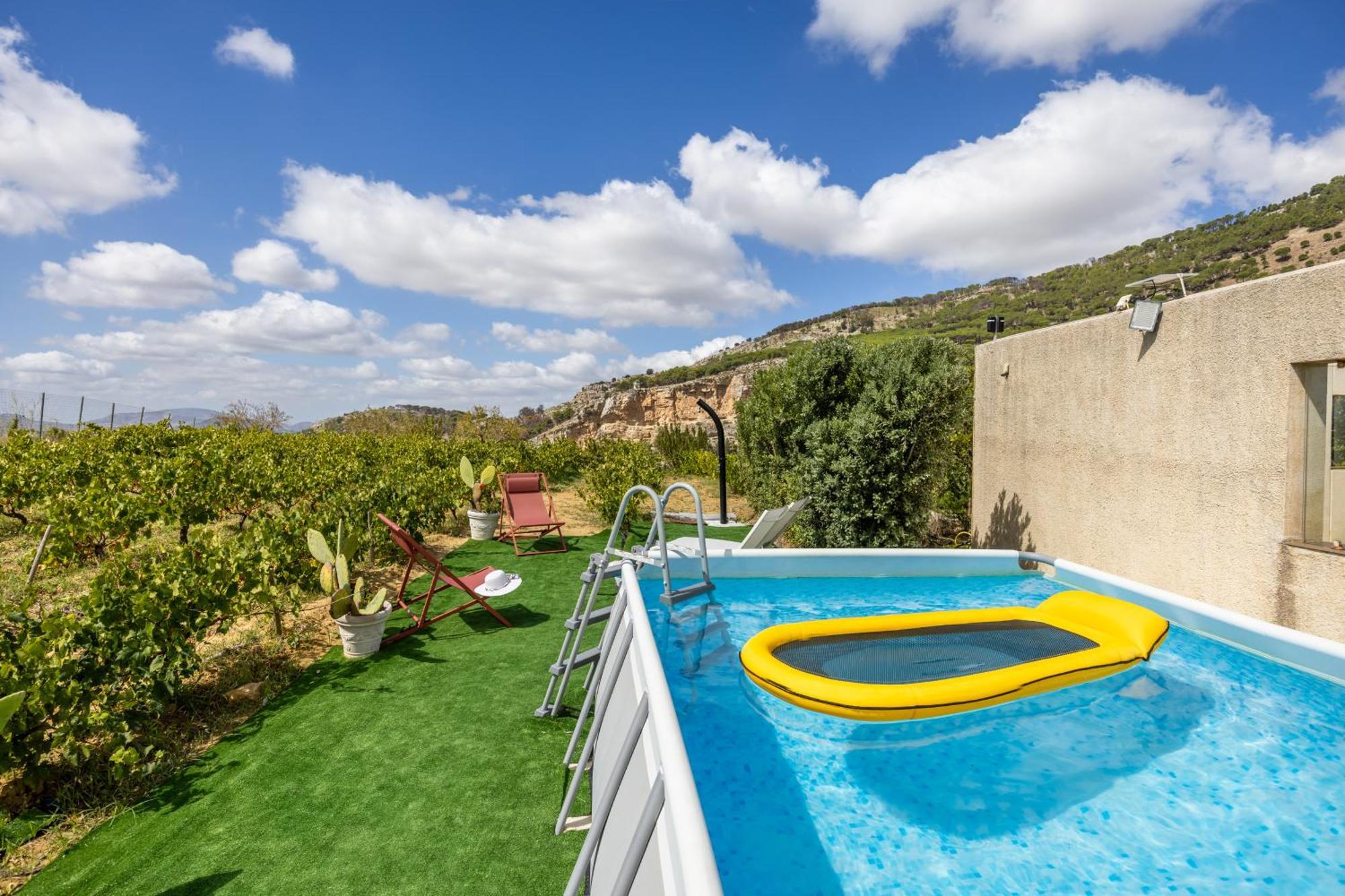 Villa Bonifato Vista Sulle Campagne E Sul Mare Siciliano Cozy House Italy Алкамо Екстериор снимка